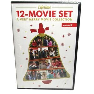 Lifetime 12-Movie Set DVD 2021 A Very Merry Christmas Collection Volume 5